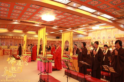 「佛教」厦门太平岩寺水陆法会第三天盛况 「佛教」厦门太平岩寺水陆法会第三天盛况