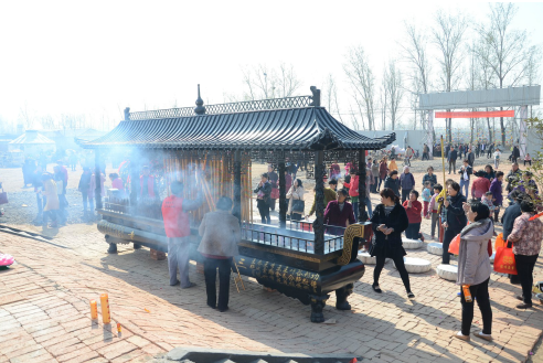 「观音」山东三源寺举行观音圣诞供灯祈福法会