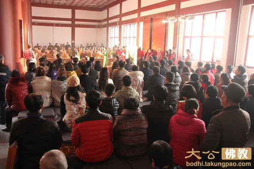「佛教」河北邯郸成安二祖寺举办“鼓角梅花·冰雪物华”元旦茶会