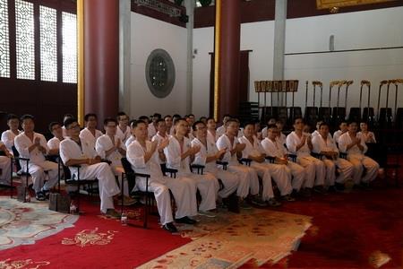 「佛教」浙大鲁班同学禅修会成立 光泉大和尚开示“禅与人生”