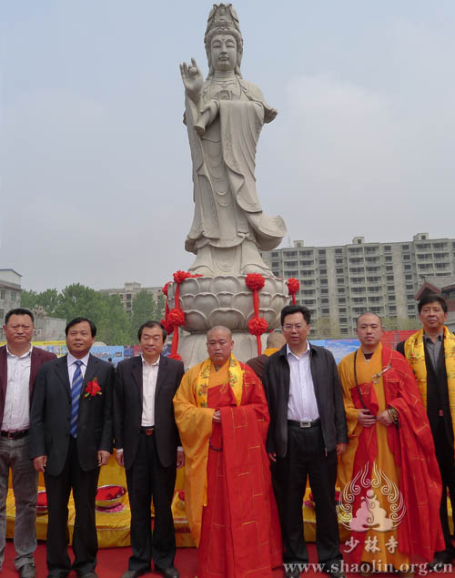 「佛教」河南商丘观音寺观音圣像开光暨大悲楼奠基庆典法会