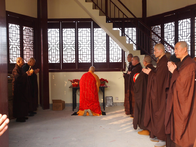 「东林寺」江西东林寺举行春节普供暨祭祖仪式 「东林寺」江西东林寺举行春节普供暨祭祖仪式