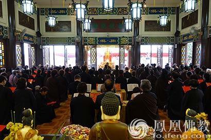 「佛教」香港观宗寺庆祝香港回归20周年 800余四众弟子诵经祈福