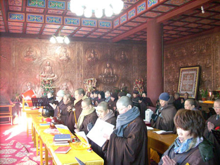 「方山」法会—山西寿阳方山寺举行首次斋天消灾吉祥法会