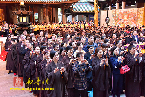 「水陆法会」南普陀寺丁酉年无遮水陆法会净坛、净心、净行