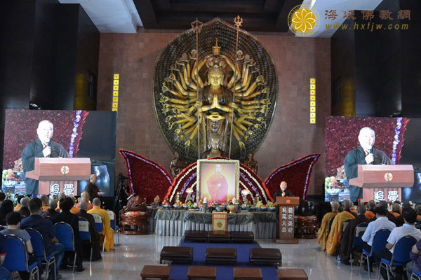 「佛教」新加坡福海禅寺举行觉光长老追思赞颂典礼