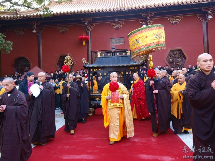 「东林寺」庐山东林寺举办大安大和尚升座法会