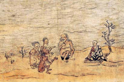 「目犍连」大目犍连河边奇遇揭示众鬼为何受苦