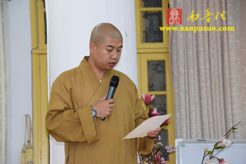「佛教」福建闽南佛学院召开2014年暑期放假大会