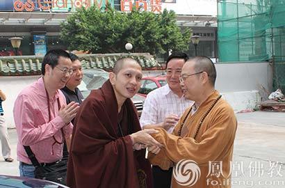 「佛教」一路一带一家亲 泰国古巴亞里亞察大师莅临大佛寺
