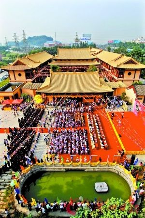 「佛教」广州金刚禅寺首届届禅武文化节隆重开幕 历时两天