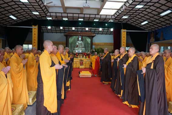 「佛教」陕西法门寺开启传授三坛大戒法会