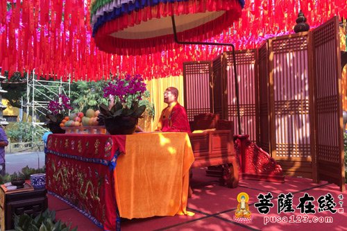 「地藏菩萨本愿经讲解」浙江杭州灵隐寺举行盂兰盆法会光泉大和尚讲解地藏经