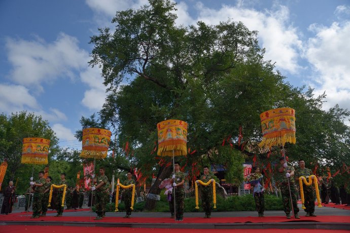 「佛教」大庆果城寺首届“福慧之旅”励志青年禅修夏令营开营