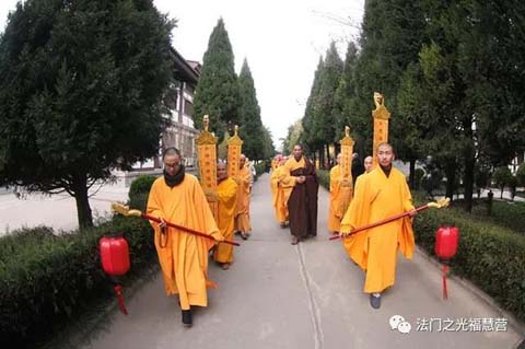 「水陆法会」法门寺水陆法会系列报道之七——圆满送圣