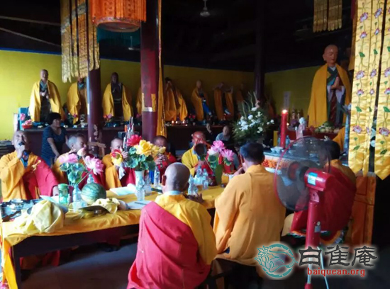 「三时系念」河北白雀庵圆满举行三时系念法会暨施放焰口超度法会 「三时系念」河北白雀庵圆满举行三时系念法会暨施放焰口超度法会