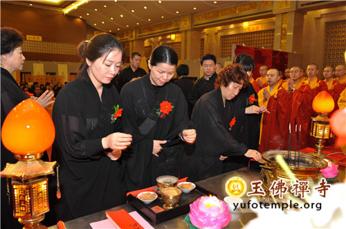 「观音」上海玉佛禅寺举行2014年观世音菩萨成道纪念系列活动