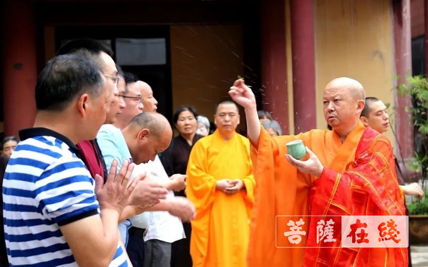 「佛教」赣州寿量古寺毗卢殿竖柱圆满 「佛教」赣州寿量古寺毗卢殿竖柱圆满