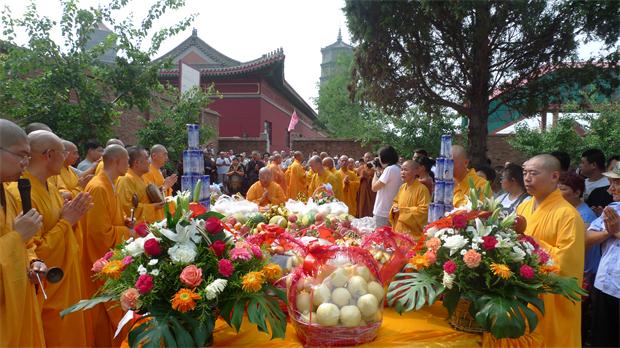 「佛教」明空长老圆寂二十周年纪念追思法会在河北保定观音寺举行
