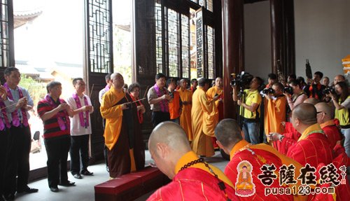「佛教」上海宁国禅寺开山850周年暨平熙法师升座庆典