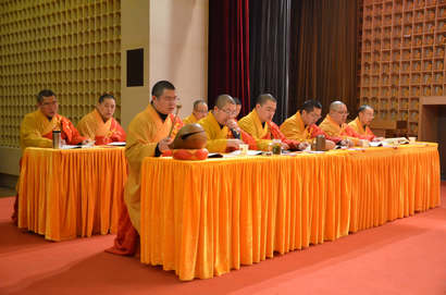 「佛教」上海玉佛禅寺举行2014年谢太岁吉祥大法会