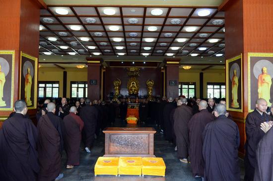 「佛法」江西东林寺2015年4月份一昼夜经行念佛法会圆满