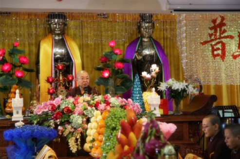 「佛教」黑龙江大庆果成寺举行吉祥、念佛法会和慈悲施食法会