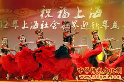 「慈善」上海玉佛禅寺举行“2012祝福上海——社会各界迎新年慈善晚会”