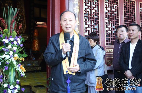 「佛教」净慧长老示寂周年追思法会暨舍利塔奠基在湖北四祖寺举行