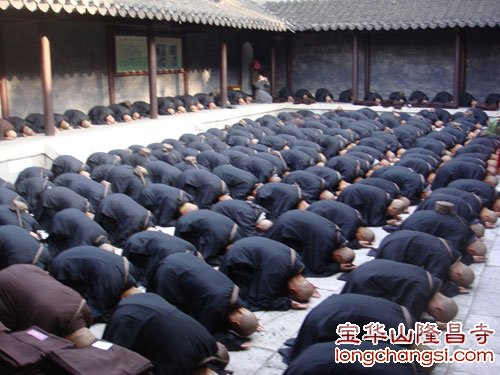 「宝华山」江苏省宝华山隆昌寺传授三坛大戒法会初坛隆重举行