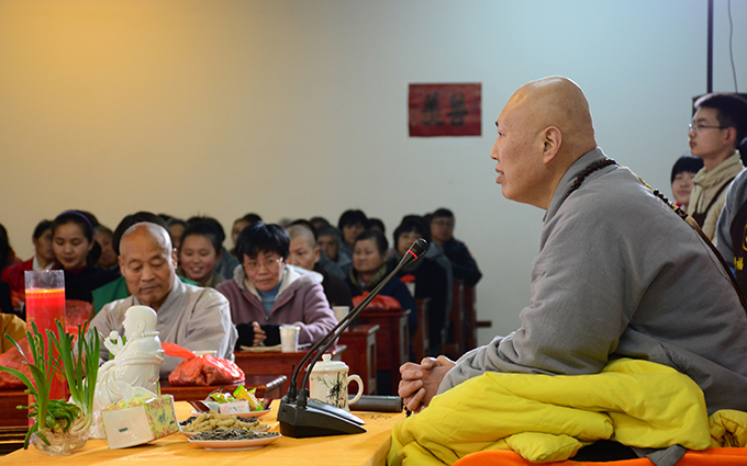「东林寺」江西东林寺净土苑缁白二众共聚迎新春