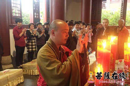 「观音」绍兴安康寺举行丙申年观音佛七熏坛仪式