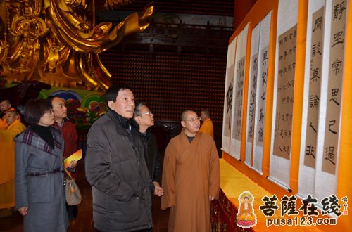 「佛教」上海金山区佛教协会举办“一寺一品”主题文化活动成果展