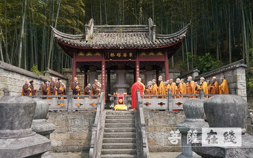 「宁波」宁波天童禅寺举行清明祭扫祖塔活动 「宁波」宁波天童禅寺举行清明祭扫祖塔活动