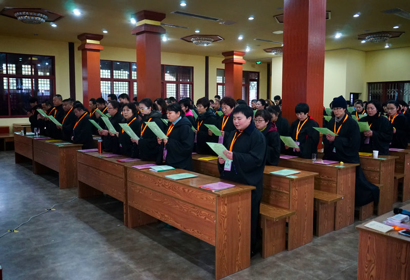 「东林寺」第16期“东林净土文化体验之旅”在江西东林寺举行开班仪式