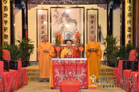「佛教」上海玉佛寺隆重举行观世音菩萨圣像开光仪式
