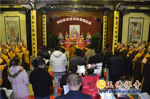 「真禅法师」上海玉佛禅寺举行真禅法师圆寂十八周年纪念法会