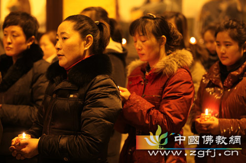 「佛教」江苏徐州茱萸寺举办供灯祈福法会