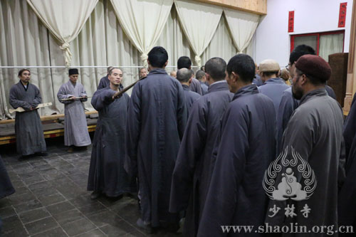 「佛教」河南嵩山少林寺乙未年精进禅七圆满“解七