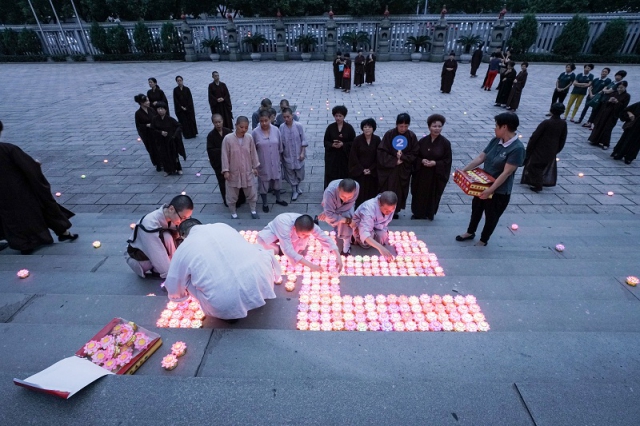「佛教」浙江温州太平寺举行第九届短期出家活动