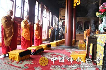 「中国佛教协会」中国佛教协会举行本焕长老示寂周年追思法会