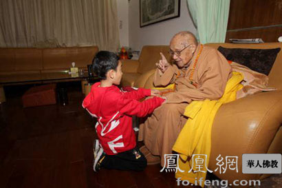 「佛教」佛门传奇 本焕长老与一个幼童之间相距百年的因缘