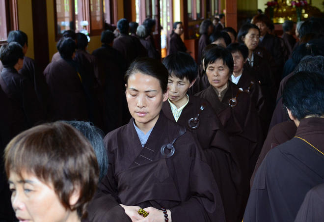 「东林寺」江西东林寺2014年5月份一昼夜经行法会圆满结束