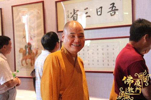 「佛教」“了法法师书画展”在福建南普陀寺法堂隆重开幕 「佛教」“了法法师书画展”在福建南普陀寺法堂隆重开幕