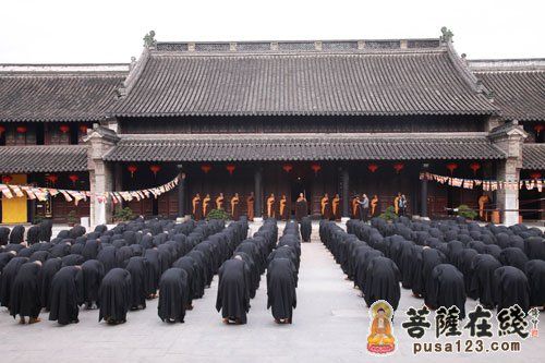 「佛教」2012年江苏隆昌寺举行三坛大戒法会 「佛教」2012年江苏隆昌寺举行三坛大戒法会