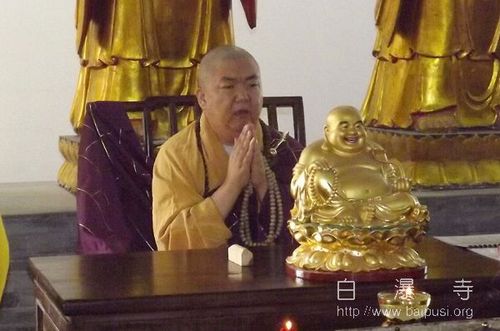 「八关斋戒」北京门头沟白瀑寺举办2012年第一期八关斋戒活动