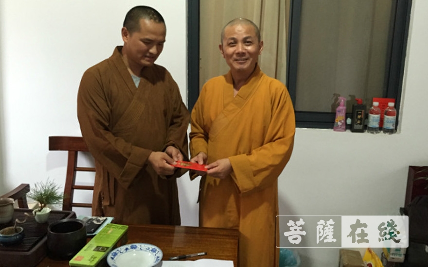 「肥西」合肥市佛协与肥西县佛协走访慰问受疫情影响的困难寺院