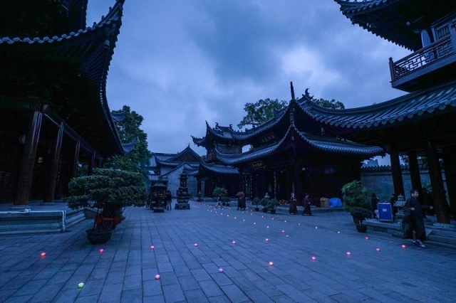 「佛教」浙江温州太平寺举行第九届短期出家活动