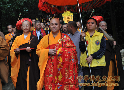 「佛教」广东东莞黄旗观音古寺自度法师升座庆典隆重举行