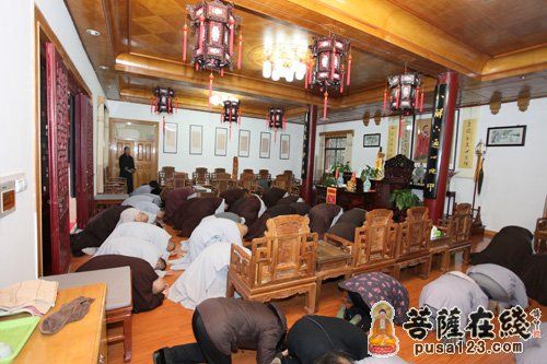「佛教」湖北黄梅四祖寺2012第十届冬季禅七法会圆满解七